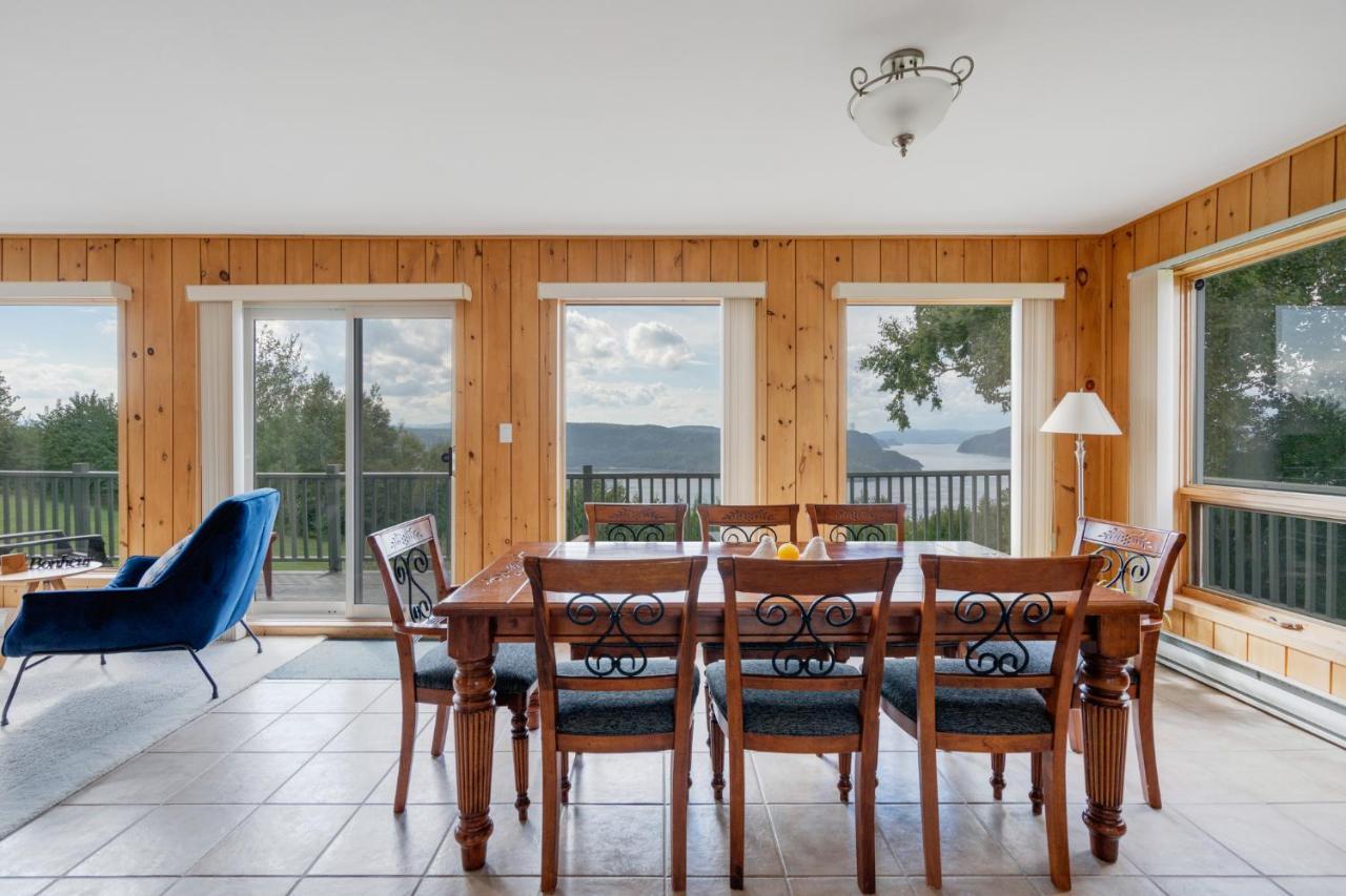 Montfjord - Chalets, Vue Spectaculaire Et Spa. Chantafjord #4 Sacre-Coeur Экстерьер фото