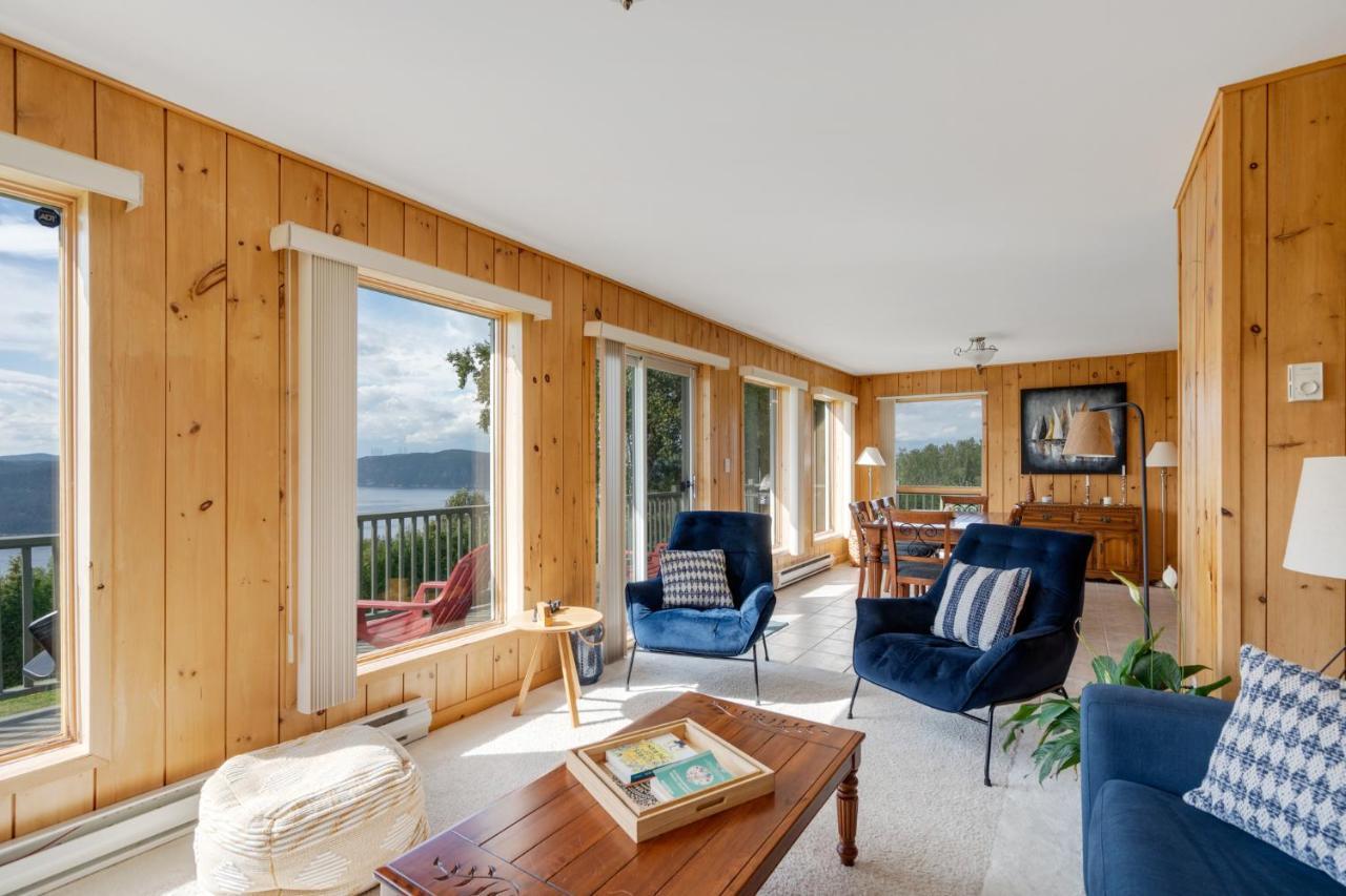 Montfjord - Chalets, Vue Spectaculaire Et Spa. Chantafjord #4 Sacre-Coeur Экстерьер фото